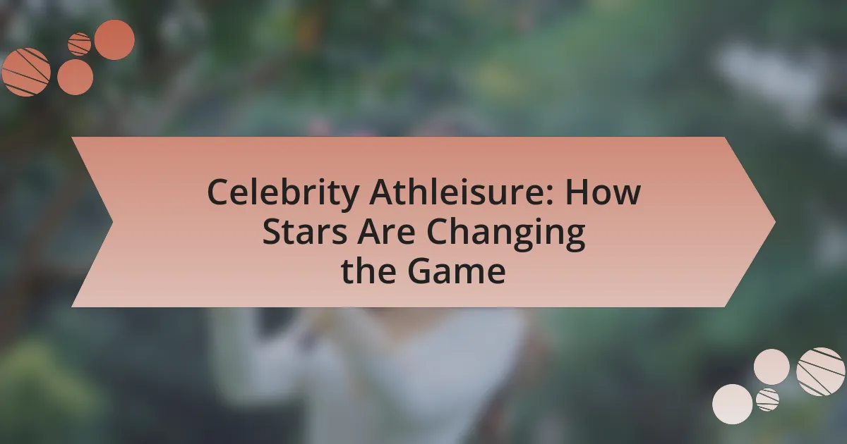 Celebrity Athleisure: How Stars Are Changing the Game