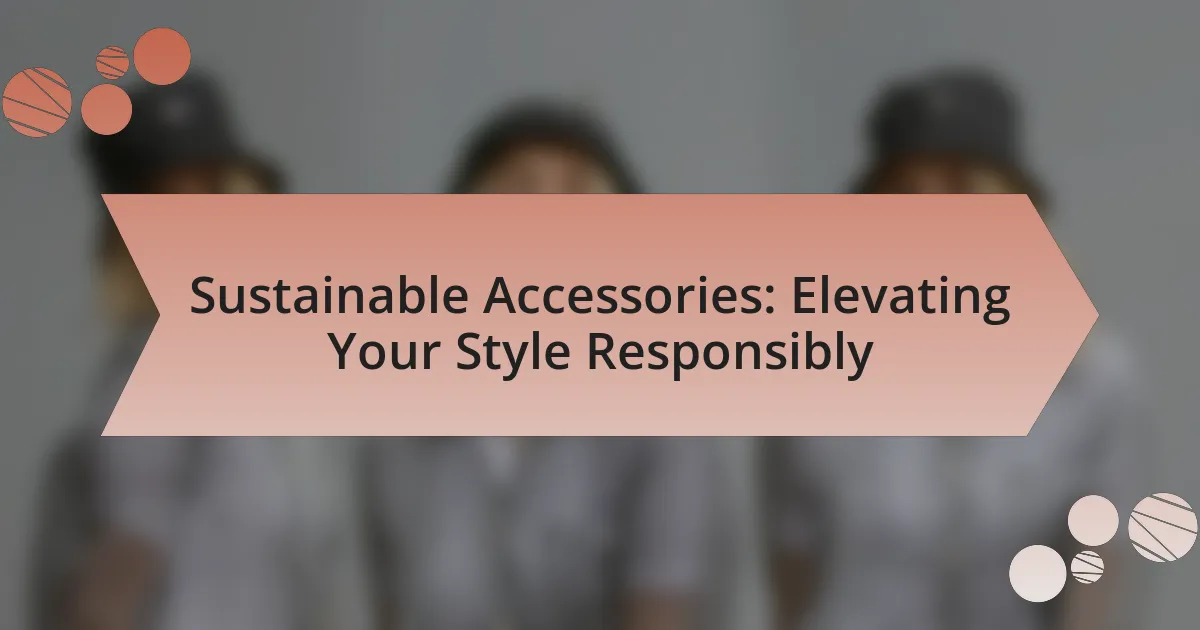 Sustainable Accessories: Elevating Your Style Responsibly