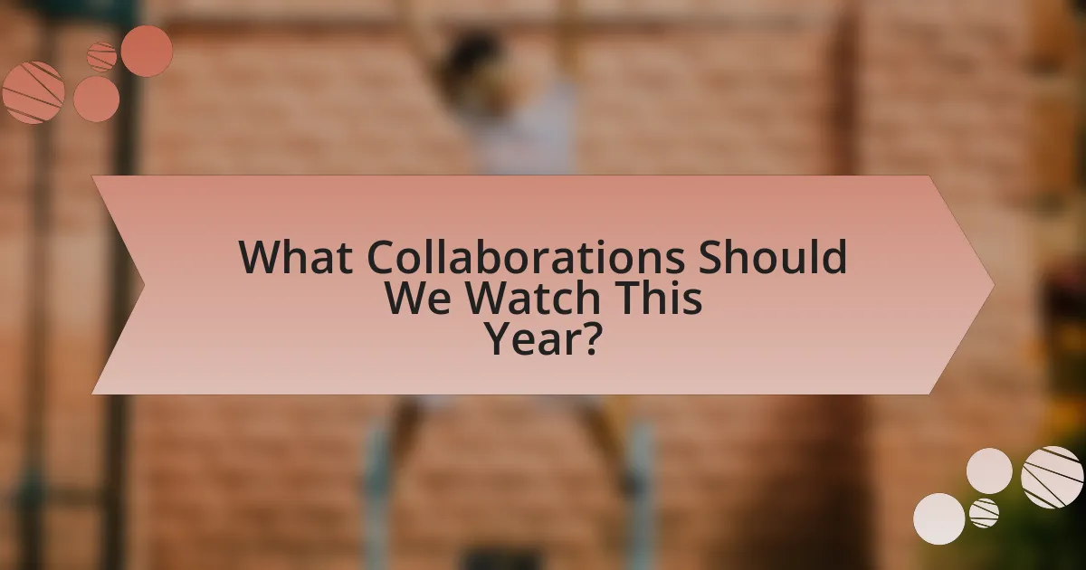 What Collaborations Should We Watch This Year?